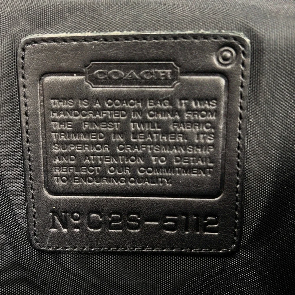Coach black small